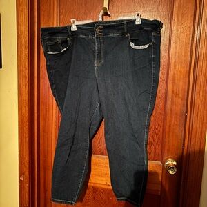 Torrid Dark Indigo Short Jeans Jeggings